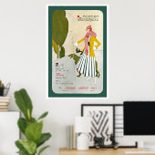 Een moderne herderlijkheid poster (Thuiskantoor)