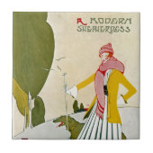 Een moderne herderlijkheid tegeltje (Voorkant)