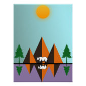 Een moderne Natuur ontsnapping Perfect Poster (Voorkant)