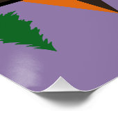 Een moderne Natuur ontsnapping Perfect Poster (Hoek)