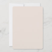 Een moderne trouwkaart met boho . save the date (Achterkant)