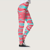 Een moderne veelkleurige abstracte "Ratti_Creative Leggings (Rechts)