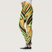 Een moderne veelkleurige naadloze "Ratti_Creative_ Leggings (Links)