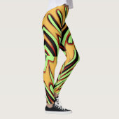Een moderne veelkleurige naadloze "Ratti_Creative_ Leggings (Rechts)
