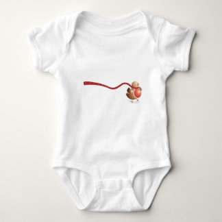 Een moderne versie van de Robin Red Breast Romper