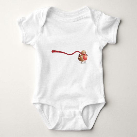 Een moderne versie van de Robin Red Breast Romper (Voorkant)