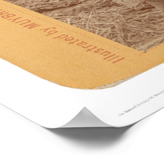 Een Modoc Brave op het Warpad (1172) Poster (Hoek)