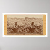 Een Modoc Brave op het Warpad (1172) Poster (Voorkant)