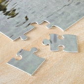 Een Moeder Goose en haar Baby Goslings Natuur Legpuzzel (Zijkant)