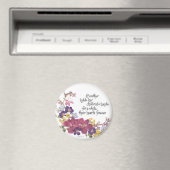 Een moeder houdt het hart van een kind vast magneet (Insitu (Vaatwasser))