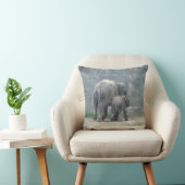 Een moeder houdt van olifant Pillow Kussen (Stoel)