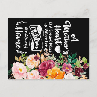 Een moeder is als een bloem cadeau, Moederdag cade Briefkaart