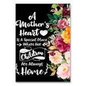 Een moeder is als een bloem, een Moederdag cadeau. Kaart (Voorkant)