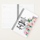 Een moeder is als een bloem, een Moederdag cadeau. Planner (Display)