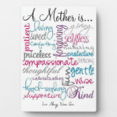 Een moeder is fotoplaat (voorkant)