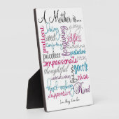 Een moeder is fotoplaat (Zijkant)