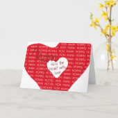 Een moeder... kaart (Gele Bloem)