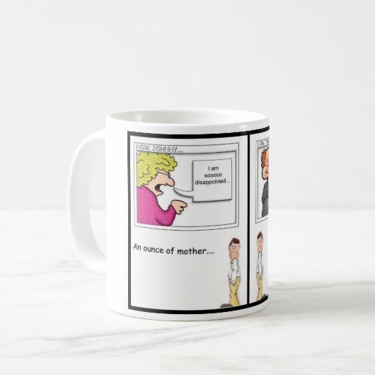 Een moeder koffiemok (Voorkant links)