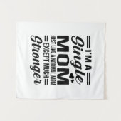 Eén moeder veel sterker wandkleed (Voorkant (horizontaal))