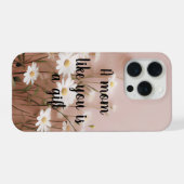 Een moeder zoals jij is een geschenk iPhone hoesje (Achterkant horizontaal)