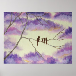 Een moederband drukt Poster af van het origineel