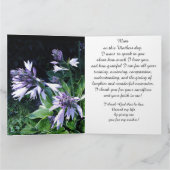 Een MOEDERDAG-BERICHT NAAR MOM-kaart Kaart (Binnen)