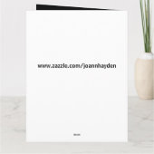 Een MOEDERDAG-BERICHT NAAR MOM-kaart Kaart (Achterkant)