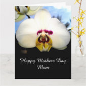 Een MOEDERDAG-BERICHT NAAR MOM-kaart Kaart (Gele Bloem)