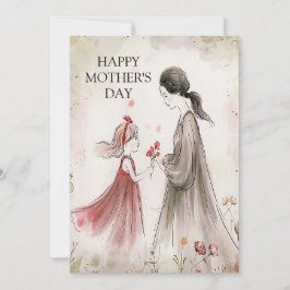 Een Moederdag cadeau in Bloom Mother Day Kaart