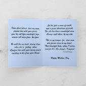 Een MOEDERDAG GEBEDskaart Kaart (Binnen)