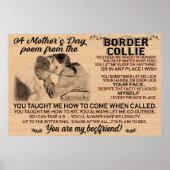 Een moederdag gedicht van de grenspoel poster (Voorkant)