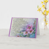 Een Moederdag-geheugenkaart Kaart (Gele Bloem)