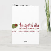 Een Moederdag-Kaart van het hart van een moeder Kaart (Achterkant)