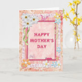 Een Moederdag voor vaartuigen Kaart (Gele Bloem)