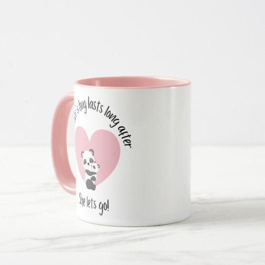 Een Moederhug, Panda Mok (Voorkant links)