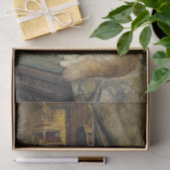 Een moederkat en haar keuken met een krakklok tissuepapier (Geschenk)