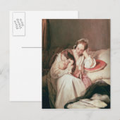 Een moederliefde, 1839 briefkaart (Voorkant / Achterkant)