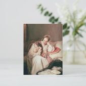 Een moederliefde, 1839 briefkaart (Staand voorkant)