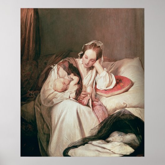 Een moederliefde, 1839 poster (Voorkant)