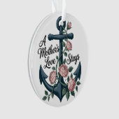 Een Moederliefde Blijft Ornament (voorkant)