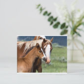 Een moederliefde briefkaart (Staand voorkant)