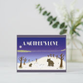 Een moederliefde briefkaart (Staand voorkant)