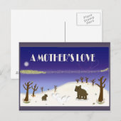 Een moederliefde briefkaart (Voorkant / Achterkant)