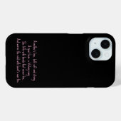 Een moederliefde Case-Mate iPhone case (Achterkant (horizontaal))