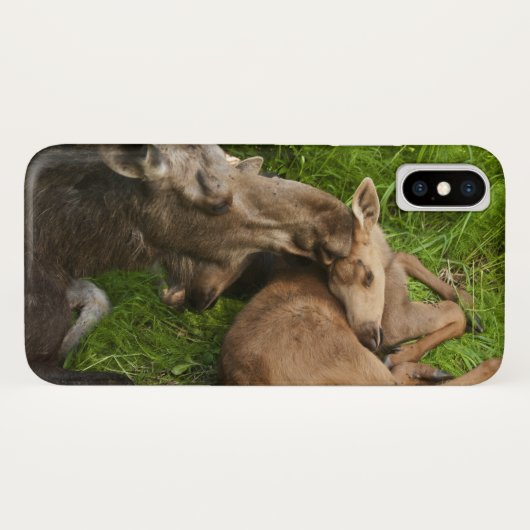 Een moederliefde Case-Mate iPhone case (Achterkant (horizontaal))