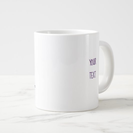 Een moederliefde grote koffiekop (Voorkant rechts)