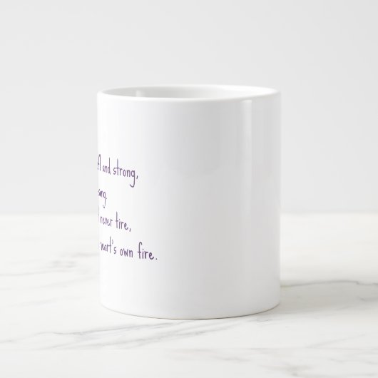 Een moederliefde grote koffiekop (Voorkant)