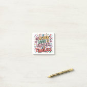Een Moederliefde Is Grenzenloos En Tijdloos Post-it® Notes (Op bureau)