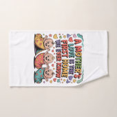 Een Moederliefde Is Het Eerste Thuis Dat We Eens K Handdoek (Handdoek)