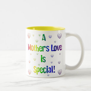 Een moederliefde is speciaal tweekleurige koffiemok